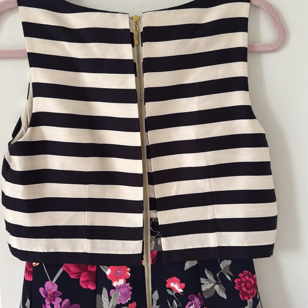 NWT Anthropologie Floral Dress Size 4 - Picture 8 of 10